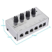 Carica l'immagine nel visualizzatore di Gallery, ammoon HA400 ultra-compatto a 4 Canali mini Amplificatore Audio Stereo per... - Ilgrandebazar