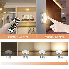 Carica l'immagine nel visualizzatore di Gallery, Luci Armadio Luce Notturna Lampada LED Bawoo 6PCS Bianco Caldo - Ilgrandebazar