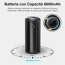 Carica l'immagine nel visualizzatore di Gallery, Cassa Bluetooth 30W Altoparlante Portatile 5.0 con Bassi S1-Nero