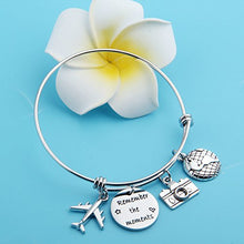 Carica l'immagine nel visualizzatore di Gallery, Ensianth - Braccialetto con ciondoli a tema Remember the moments Bracelet - Ilgrandebazar