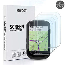 Carica l'immagine nel visualizzatore di Gallery, MWOOT 3 Pezzi Pellicole in Vetro Temperato per Garmin Edge 830 530, Anti...