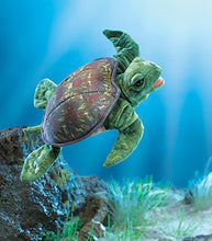 Carica l'immagine nel visualizzatore di Gallery, Folkmanis burattino di Mano Sea Turtle - Ilgrandebazar