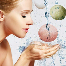 Carica l'immagine nel visualizzatore di Gallery, Konjac Spugna, 5 Pezzi Miss Gorgeous Spugna Viso e Corpo con Tè Verde, 100%... - Ilgrandebazar