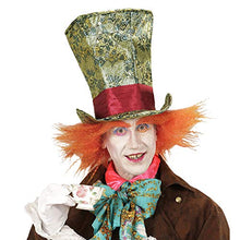 Carica l'immagine nel visualizzatore di Gallery, WIDMANN WDM74990 - Cilindro Cappellaio Pazzo con Capelli, Multicolore - Ilgrandebazar