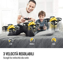 Carica l'immagine nel visualizzatore di Gallery, ATOYX 66C RC Mini Drone con Telecomando Funzione di Sospensione Giallo