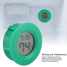 Carica l'immagine nel visualizzatore di Gallery, Mini termometro Forma Rotonda di Temperatura LCD Digitale Monitor Green - Ilgrandebazar