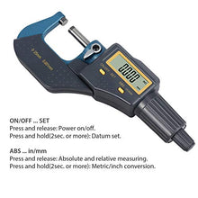 Carica l'immagine nel visualizzatore di Gallery, Proster LCD Comparatore Millesimale 0-1" Micrometro Con Display - Ilgrandebazar