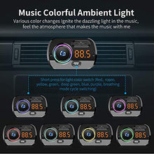 Carica l'immagine nel visualizzatore di Gallery, FM Trasmettitore Bluetooth 5.0 per Auto con Due Porta USB (QC 3.0 e Nero
