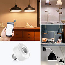 Carica l'immagine nel visualizzatore di Gallery, Smart WiFi Portalampada E27, LoraTap Wireless Adattatore per LED Lampadina... - Ilgrandebazar