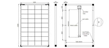 Carica l'immagine nel visualizzatore di Gallery, Enjoyolar solar module Poly 100W 12V pannello solare ideale per - Ilgrandebazar