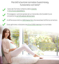 Carica l'immagine nel visualizzatore di Gallery, SweetHoney 6 Bustine, Sacchetti, Buste Trasparenti, Azzurro + Omaggio