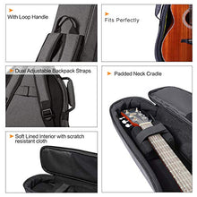 Carica l'immagine nel visualizzatore di Gallery, CAHAYA Borsa Chitarra Imbottita 18mm Custodia per Acustica e... - Ilgrandebazar