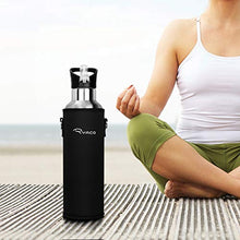 Carica l'immagine nel visualizzatore di Gallery, Ryaco Bottiglia Termica per Acqua in Acciaio Inox 1000ml / 35oz, Argento