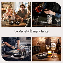 Carica l'immagine nel visualizzatore di Gallery, TOPELEK Vaschetta del Ghiaccio, Alimentare Flessibile e Impilabile Nero