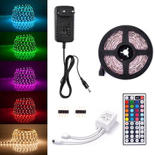 Carica l'immagine nel visualizzatore di Gallery, Sunix Strisce LED RGB 2M, luce luminosa striscia 60 5050 SMD con 2M - Ilgrandebazar