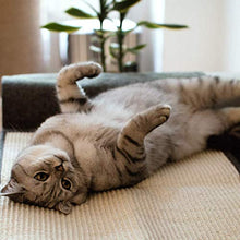 Carica l'immagine nel visualizzatore di Gallery, Cozywind Cat Scratch Mat Tappeto AntiGraffio Divano Sisal Tappeto...