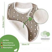 Carica l'immagine nel visualizzatore di Gallery, Budding Bear Unisex 5 X Bavaglini Neonato Cotone Biologico 100% - Bavette... - Ilgrandebazar
