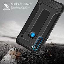 Carica l'immagine nel visualizzatore di Gallery, AROYI Cover Xiaomi Redmi Note 8 + Pellicola Protettiva in Vetro Nero - Ilgrandebazar