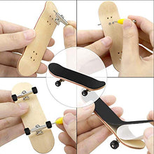 Carica l'immagine nel visualizzatore di Gallery, Skateboard Finger da Dito, Mini Lega Professionale in Acero di Legno Nero