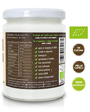 Carica l'immagine nel visualizzatore di Gallery, Olio di Cocco Biologico Premium 500ml - Puro al 100% - Crudo e Spremuto a...