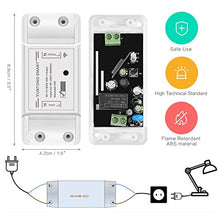 Carica l'immagine nel visualizzatore di Gallery, WiFi Smart Switch Google Home e App Controllo, AOZBZ Telecomando Senza 4 Pack - Ilgrandebazar