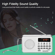 Carica l'immagine nel visualizzatore di Gallery, docooler Mini FM Radio Altoparlante Digitale Portatile da 3 W Rosso