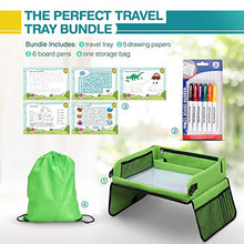 Carica l'immagine nel visualizzatore di Gallery, Vassoio di Viaggio per Auto da Toddler, Lenbest Travel Snack e Play Tray da... - Ilgrandebazar