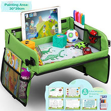Carica l'immagine nel visualizzatore di Gallery, Vassoio di Viaggio per Auto da Toddler, Lenbest Travel Snack e Play Tray da... - Ilgrandebazar