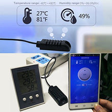 Carica l'immagine nel visualizzatore di Gallery, TH10 Temperatura e Umidità Monitoraggio Wifi e - Ilgrandebazar