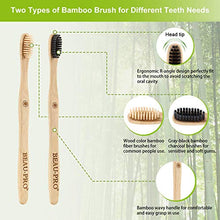 Carica l'immagine nel visualizzatore di Gallery, Spazzolino Bamboo x10 Spazzolini 100% Senza BPA - Toothbrushes...