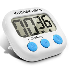 Carica l'immagine nel visualizzatore di Gallery, Senhai Timer da Cucina, conteggio up/Down Grande Display LCD 2 Pack - Ilgrandebazar