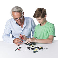 Carica l'immagine nel visualizzatore di Gallery, MECCANO by Erector 5 in 1 Roadster Pull Back Car Building Kit, STEM 175 pezzi - Ilgrandebazar
