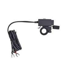 Carica l'immagine nel visualizzatore di Gallery, YGL Impermeabile Caricabatterie USB per Moto con Interruttore di nero - Ilgrandebazar