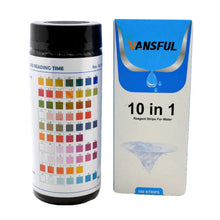 Carica l'immagine nel visualizzatore di Gallery, Vansful Kit professionale 10 in 1, per test acqua potabile, 100 strisce, 100 - Ilgrandebazar