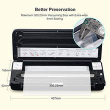 Carica l'immagine nel visualizzatore di Gallery, Macchina Sottovuoto per Alimenti Bonsenkitchen, Sigillatore Nero 01 - Ilgrandebazar