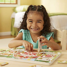 Carica l'immagine nel visualizzatore di Gallery, Melissa and Doug Gioco in legno Il gioco Farm Hide &amp; Seek Board, Multicolore - Ilgrandebazar