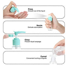 Carica l'immagine nel visualizzatore di Gallery, Bottiglie da Viaggio (11Pz), Cizen Kit Liquidi, Accessori Blu - Ilgrandebazar