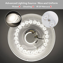Carica l'immagine nel visualizzatore di Gallery, Plafoniera LED Lampada a Soffitto Bianco Naturale 4000K 24W 2050 Lumens