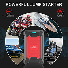 Carica l'immagine nel visualizzatore di Gallery, YABER Avviatore Batteria Auto, 800A 12000mAh Booster Avviamento Auto...