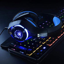 Carica l'immagine nel visualizzatore di Gallery, Beexcellent GM-1, Cuffie Gaming con microfono da Gioco Bass Nero/Blu
