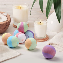 Carica l'immagine nel visualizzatore di Gallery, Aprilis Bombe da Bagno, Set di 8 Naturali a Mano, 8-Pack - Ilgrandebazar
