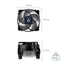 Carica l'immagine nel visualizzatore di Gallery, ARCTIC Freezer 33 eSports Edition - Dissipatore di Alpine 12 Series, Nero - Ilgrandebazar