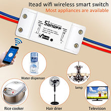 Carica l'immagine nel visualizzatore di Gallery, ANRIS Sonoff Basic WiFi Interruttore 03-Sonoff+Custodia impermeabile IP66 - Ilgrandebazar