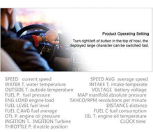 Carica l'immagine nel visualizzatore di Gallery, AUTOOL X60 Auto OBD2 Digitale Multifunzione Tachimetro Over-speed Allarme... - Ilgrandebazar