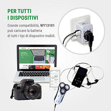 Carica l'immagine nel visualizzatore di Gallery, Adattatore universale da Viaggio compatto per prese elettriche Spine Europa...