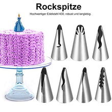 Carica l'immagine nel visualizzatore di Gallery, Uarter Beccucci Sac a Poche Professionali, Set di 90 Decorazione Torte, 90pcs - Ilgrandebazar