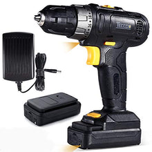 Carica l'immagine nel visualizzatore di Gallery, Trapano Avvitatore Batteria12V, TECCPO Professional a Batteria 27Nm,... - Ilgrandebazar