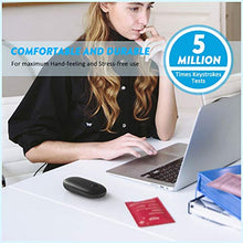Carica l'immagine nel visualizzatore di Gallery, WisFox Mouse Senza Fili, Bluetooth, Ergonomico Wireless da Nero