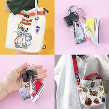 Carica l'immagine nel visualizzatore di Gallery, Comius Portachiavi Scarpa Sneaker in Canvas Mini, Generic di Tela...