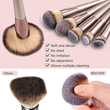 Carica l'immagine nel visualizzatore di Gallery, Bestope 20Pcs Pennelli Make Up,Set di per Trucco Sintetico Premium...